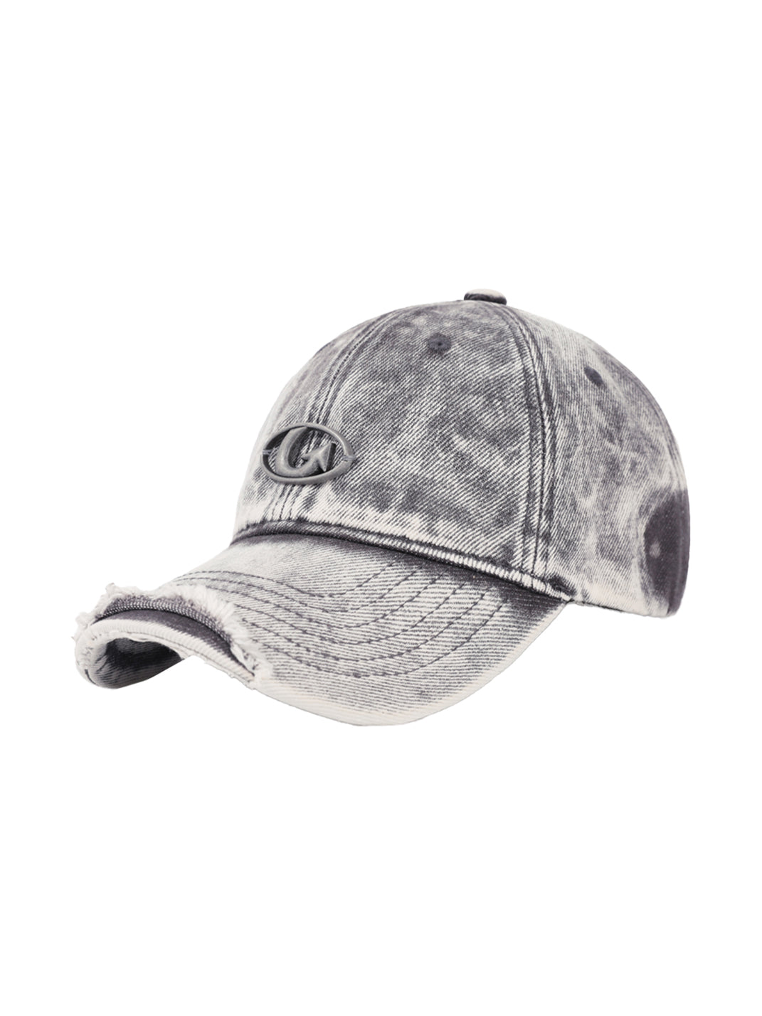 IIING | Curved Brim Washed Denim Baseball Cap - PSYLOS 1, IIING | Curved Brim Washed Denim Baseball Cap, Accessories, IIING, PSYLOS 1